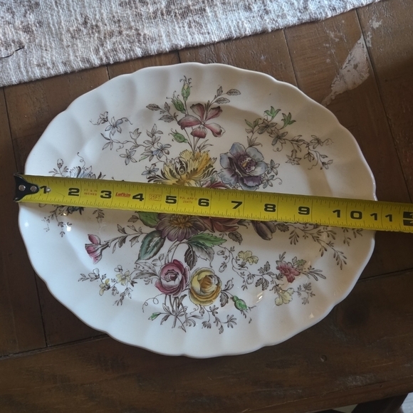 Sheraton Johnson Bros Oval Platter IRONSTONE Made In England - Picture 7 of 7